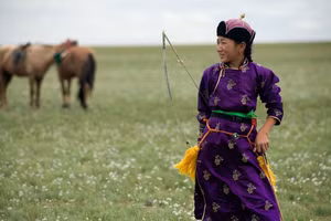 Phụ nữ Hung Nô là một trong các chủ nhân quyền lực của Con đường Tơ lụa. Ảnh: Bbc.com