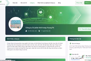 Công ty Cổ phần Young Fit liên tục đăng tin tuyển dụng cho thương hiệu Friday Shop tại trang web môi giới việc làm uy tín.