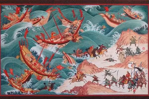 'Thần phong' đánh tan hạm đội của quân Mông Cổ.