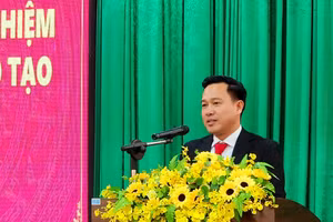 Ông Lưu Tiến Quang, tân Phó Giám đốc Sở GD&ĐT Đắk Lắk. (Ảnh: TT)