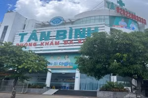 Tạm đình chỉ Phòng khám đa khoa Tân Bình do có dấu hiệu sai phạm.