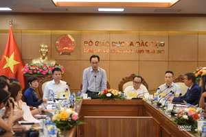 Họp báo tổng kết Giải báo chí 'Vì sự nghiệp giáo dục Việt Nam' năm 2022 