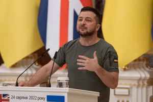  Tổng thống Ukraine Vladimir Zelensky.