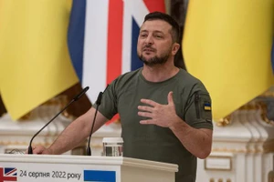  Tổng thống Ukraine Vladimir Zelensky.