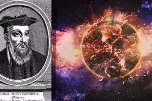 Nhà chiêm tinh Pháp Nostradamus với những dự đoán cho tương lai.
