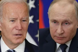 Tổng thống Mỹ Joe Biden và người đồng cấp Nga Vladimir Putin.