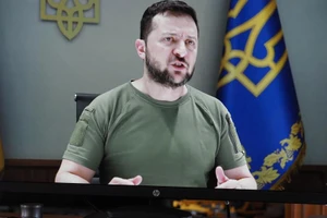 Tổng thống Ukraine Vladimir Zelensky.