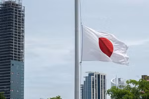 Quốc kỳ Nhật Bản.