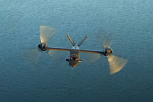 Bell Textron's V-280 Valor có các cánh quạt nghiêng.