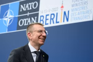 Ngoại trưởng Latvia Edgars Rinkevics.