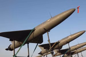 UAV cảm tử của quân đội Iran trong cuộc diễn tập UAV vào 24/8.