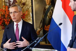 Tổng thư ký NATO Stoltenberg.