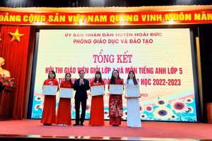Phòng GD&ĐT Hoài Đức vừa tổ chức thành công Hội thi giáo viên giỏi cấp huyện năm học 2022-2023. 