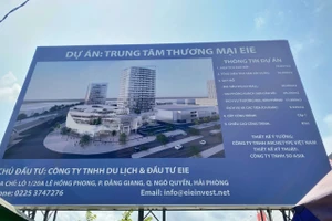 Phối cảnh dự án trung tâm thương mại EIE.