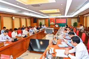 Toàn cảnh Kỳ họp thứ 28 của UBKT Trung ương.