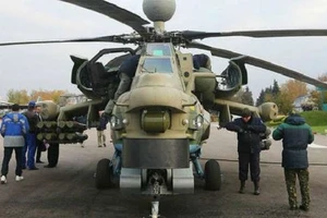 Mi-28NM được trang bị tên lửa dẫn đường mới.