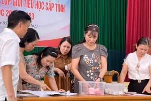 Buổi bốc thăm được triển khai minh bạch công khai.