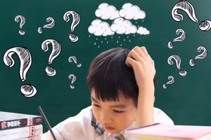 Trẻ kém tập trung thường mệt mỏi, uể oải. Ảnh minh họa.