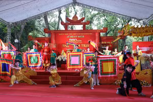 Lễ hội kỷ niệm 980 năm Thập Tam Trại. Ảnh: Đăng Chung