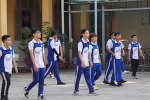 Một giờ học tại Trường Đại học Sài Gòn - cơ sở giáo dục đại học có đào tạo giáo viên. Ảnh: Mạnh Tùng