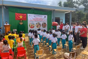 Mùa Đông ấm cho trẻ vùng cao