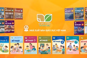 Bộ sách giáo khoa Mỹ thuật cấp tiểu học, trung học cơ sở, trung học phổ thông triển khai trong năm học 2023 - 2024.