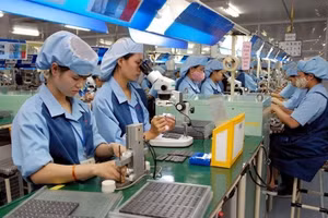 Ngành công nghiệp hỗ trợ có nguy cơ thiếu nhân lực tay nghề cao.