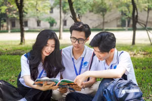 Sinh viên Trường Đại học Mở TPHCM. Ảnh: ITN