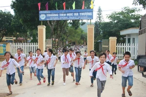 Giờ tan học. Ảnh minh họa: ITN