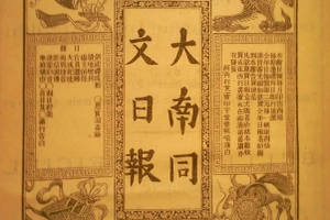 Tờ “Đại Nam đồng văn nhật báo”, ra đời từ thời vua Thành Thái (1891) phát hành ở Bắc kỳ và Trung kỳ.