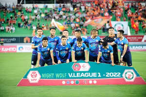 Câu lạc bộ Bình Định tham dự V-League 2022.