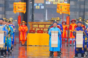 Tái hiện lễ Ban Sóc tại Kinh thành Huế.