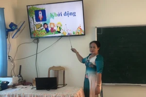 Cô giáo Châu Thanh Tuyền. Ảnh: NVCC