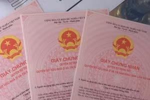 Hàng loạt "sổ đỏ" bị cấp sai buộc phải thu hồi. (Ảnh minh họa)