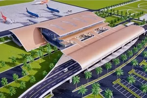 Phối cảnh dự án sân bay Quảng Trị.