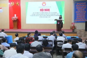 Hội khuyến học Quảng Trị triển khai các nội dung liên quan đến khuyến học khuyến tài.