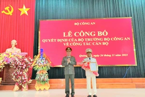 Đại tá Nguyễn Đức Hải - Phó Giám đốc Công an tỉnh Nghệ An điều động, bổ nhiệm làm Giám đốc Công an tỉnh Quảng Trị.