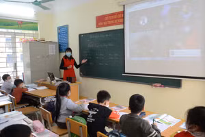 Ứng dụng công nghệ thông tin trong giảng dạy tại Trường Tiểu học Tô Vĩnh Diện, TP. Điện Biên Phủ.