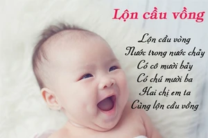 8 bài đồng dao mọi bà mẹ nên biết để rèn trí thông minh cho con