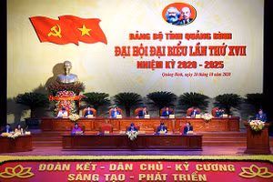 Đại hội đại biểu Đảng bộ lần thứ XVII, nhiệm kỳ 2020- 2025.
