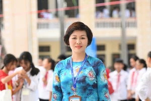 Cô Nguyễn Thị Kim Dung là một trong những nhà giáo có nhiều đổi mới, sáng tạo trong quản lý và giảng dạy. 