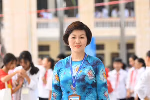 Cô Nguyễn Thị Kim Dung là một trong những nhà giáo có nhiều đổi mới, sáng tạo trong quản lý và giảng dạy. 