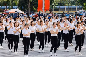 Phong trào TDTT huyện Hải Hậu đã và đang được thúc đẩy, nhân rộng dưới nhiều hình thức.