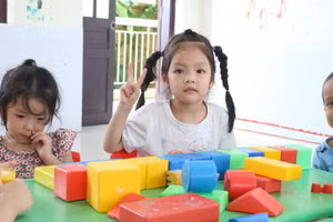 An toàn trường học và nâng cao chất lượng giáo dục là ưu tiên hàng đầu của các trường mầm non. 