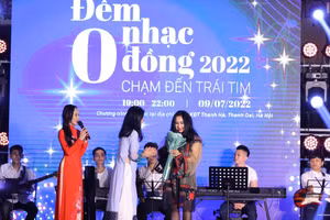 Chương trình "Đêm nhạc 0 đồng" - Chạm đến trái tim 2022 đã khép lại thành công.