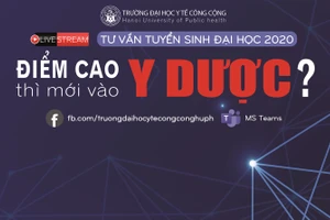 Trường Đại học Y tế công cộng, tư vấn tuyển sinh, mở ngành học hình thức trực tuyến