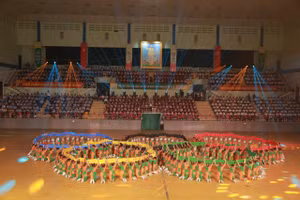 Lễ khai mạc Hội khỏe Phù Đổng tỉnh Đồng Nai lần thứ 11. Ảnh: Phúc Minh.