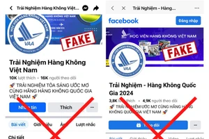 Nhiều Fanpage mạo danh Học viện Hàng không Việt Nam. Ảnh: NTCC