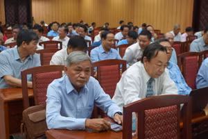 Các đại biểu dự hội nghị toàn quốc Hội Nhà báo Việt Nam năm 2024 . (Ảnh: Mạnh Tùng)