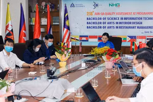 Trường Đại học Hoa Sen trong đợt đánh giá ngoài AUN-QA vừa qua 